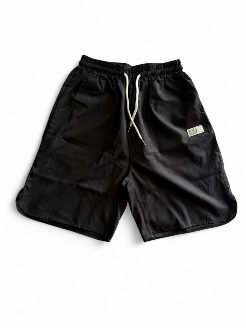 NWT SHEIN Men’s Black Swim Trunks Board Shorts Size Small